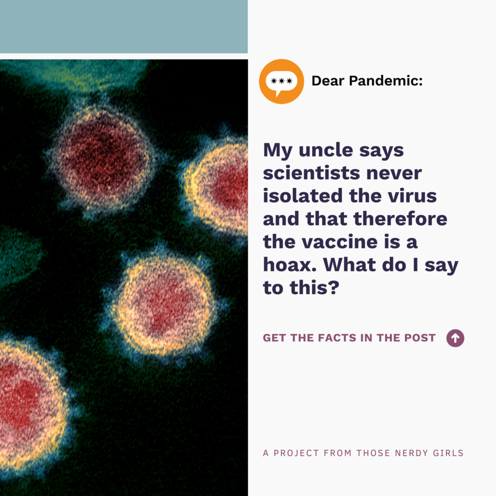 Has the coronavirus been isolated? — Those Nerdy Girls