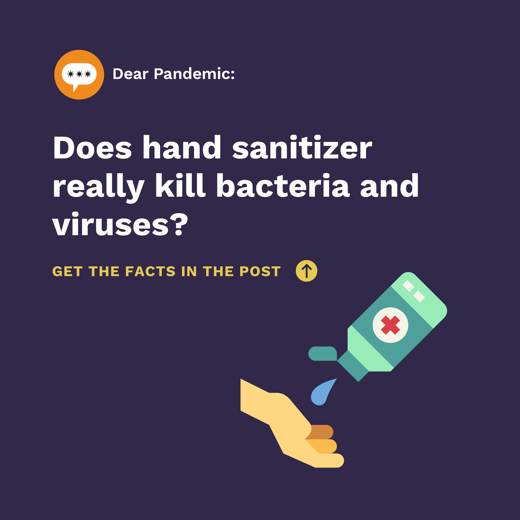 Does hand sanitizer really kill bacteria and viruses? — Those Nerdy Girls