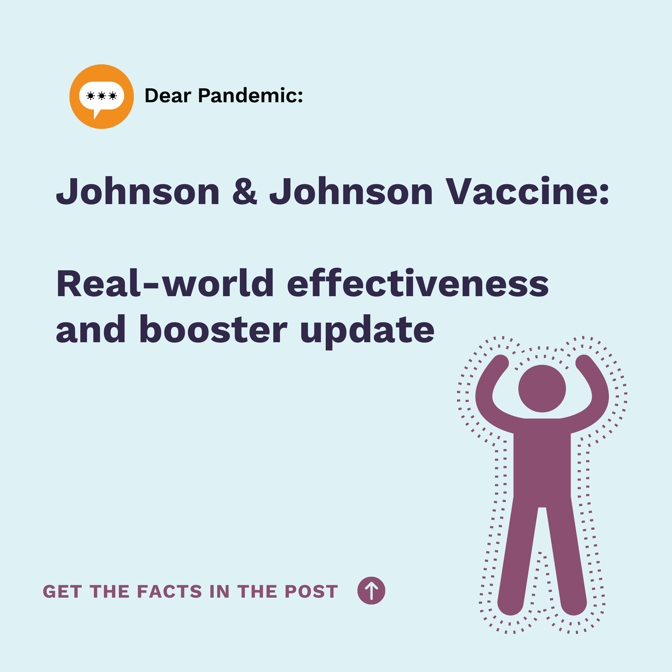 J&J Vaccine Realworld effectiveness and booster update — Those Nerdy