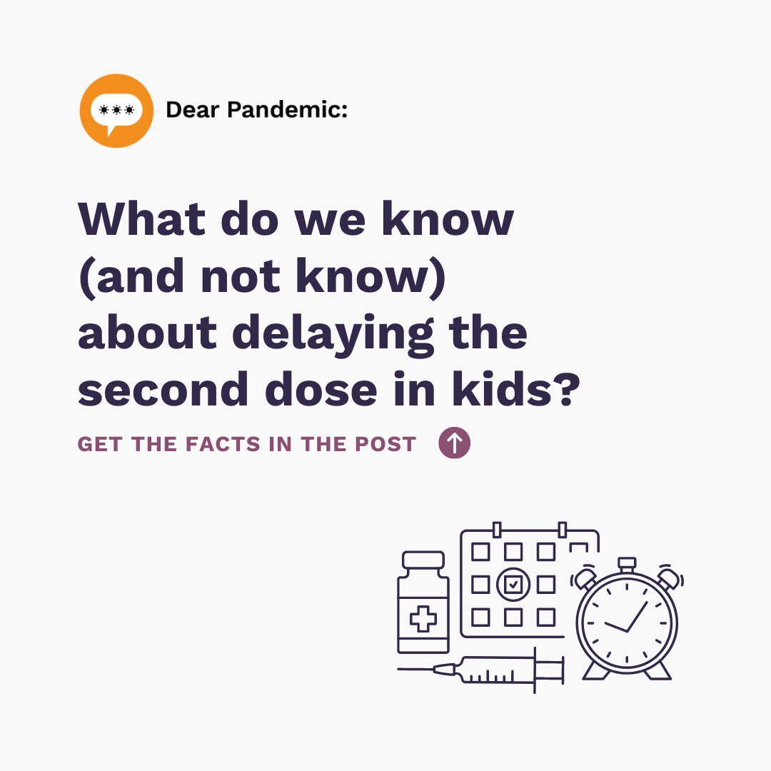 Delayed Dose What do we know (and not know) about delaying the second vaccine dose ...