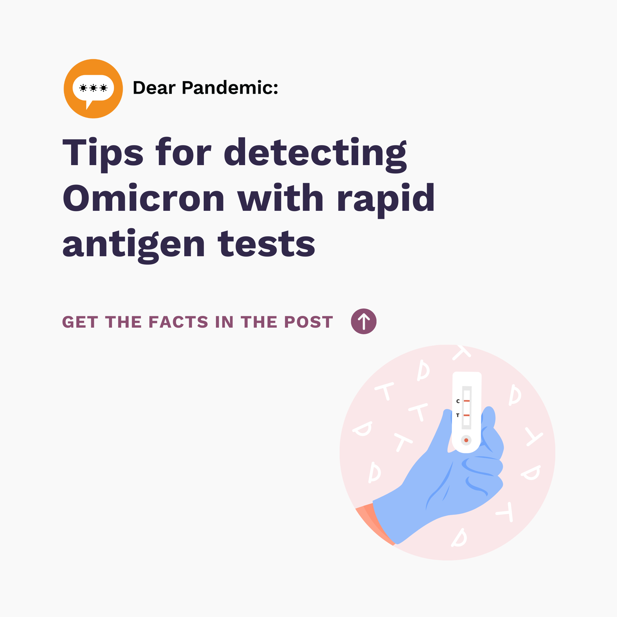 UPDATE on detecting Omicron with Rapid Antigen Tests — Those Nerdy Girls