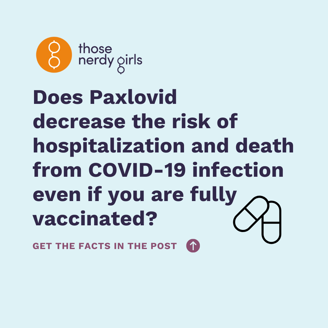 Does Paxlovid decrease the risk of hospitalization and death from COVID