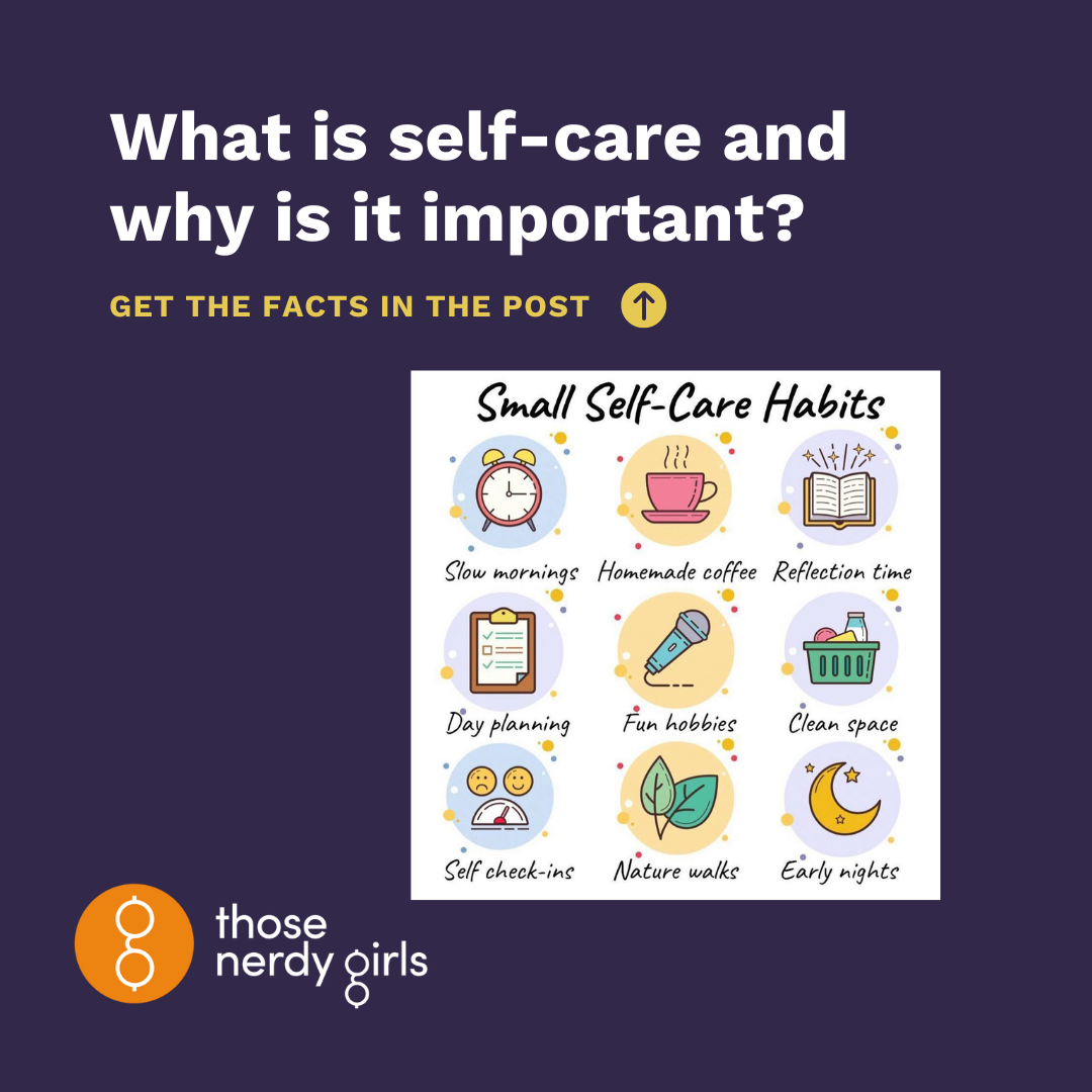 Self-care Saturday! — Those Nerdy Girls