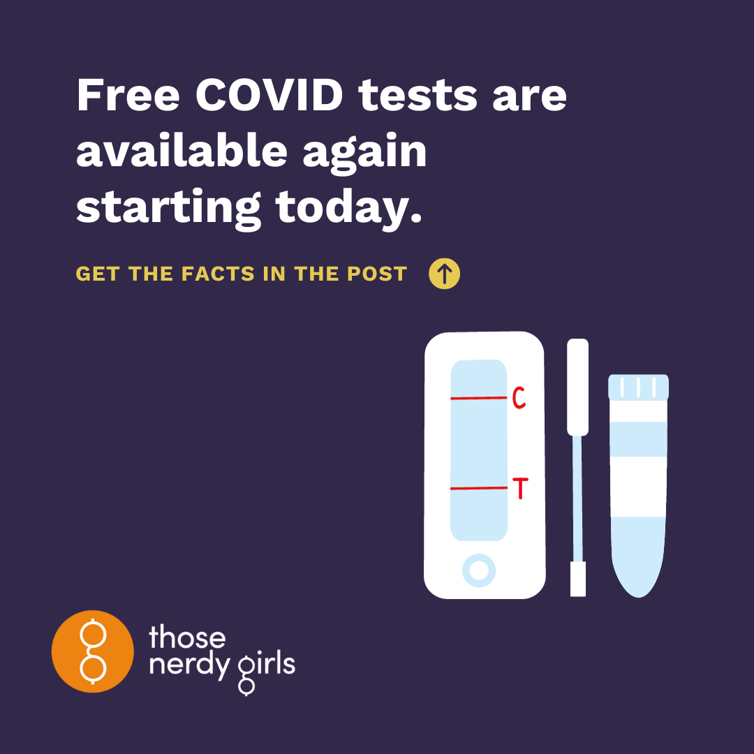 Free COVID Tests Available Again Starting Today — Those Nerdy Girls