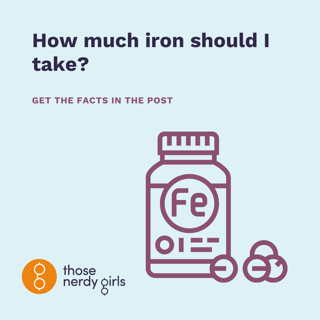 How much iron should I take?  Those Nerdy Girls